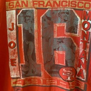 **SOLD**Vintage 1991 Joe Montana 49ers Salem Sportswear